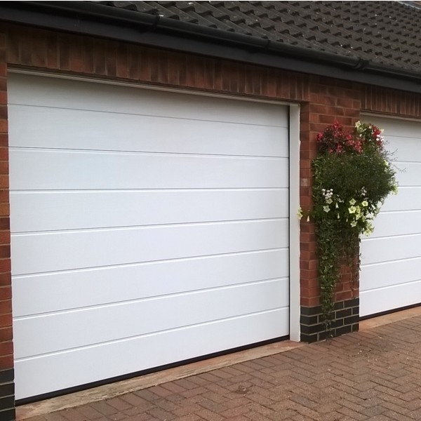 Hormann Steel Sectional Z Track Sectional Door Hormann LTE42 M Ribbed