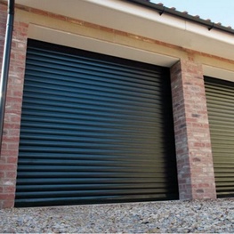 Gliderol Roller Door with Full Hood and Colour Paint Finish