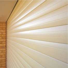 Gliderol Manual Roller Door with Full Hood and Colour Paint Finish