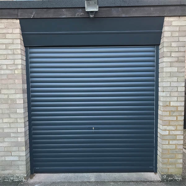 Seceuroglide Manual Colour Finish Aluminium Roller Door Insulated