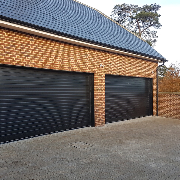 Hormann Steel Sectional Z Track Sectional Door Hormann LPU42 S Ribbed