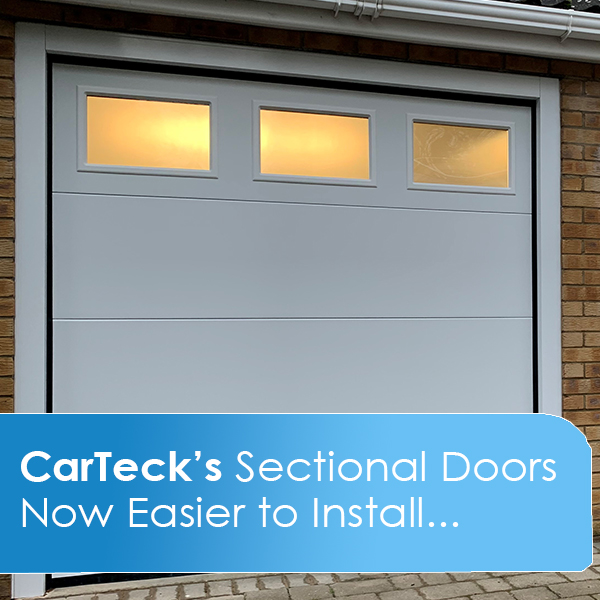 CarTeck introduces fully pre-assembled spring trays for sectional garage doors*, streamlining the installation process