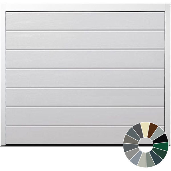 Hormann LPU42 Sectional Door in M Rib