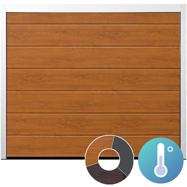 Hormann LPU67 Sectional Door in M Rib