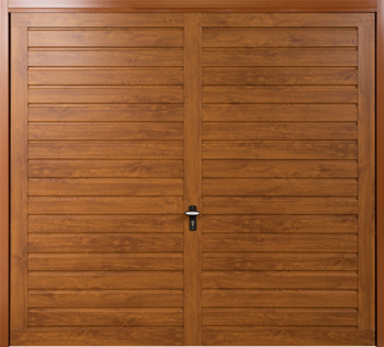 Horton Horizontal Design in Golden Oak