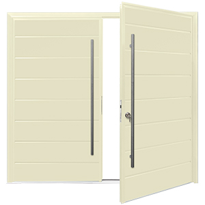 Carteck Centre Rib Horizontal in Cream