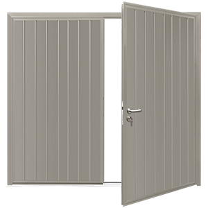 Carteck Standard Rib Vertical in Stone Grey