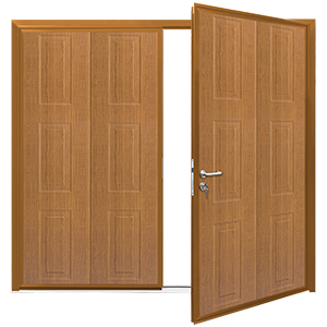 Carteck Vertical Georgian in Golden Oak