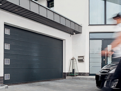 Carteck Sectional Door with Windows