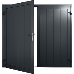 GDO 20mm Medium Vertical Rib in Black