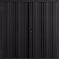Carlton Side Hinged door in Jet Black