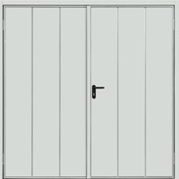 Windsor Side Hinged door in Light Grey