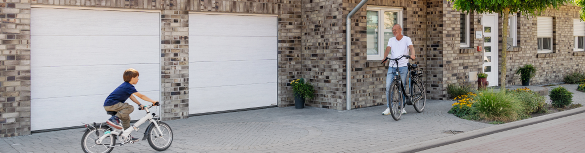 Save £100 off Hormann electric sectional door packages