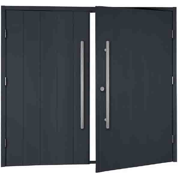 GDO Millennium Vertical (18 Colour Options) Steel Side hinged