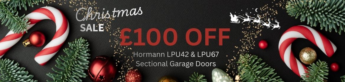 £100 Off  Hormann Sectional Doors