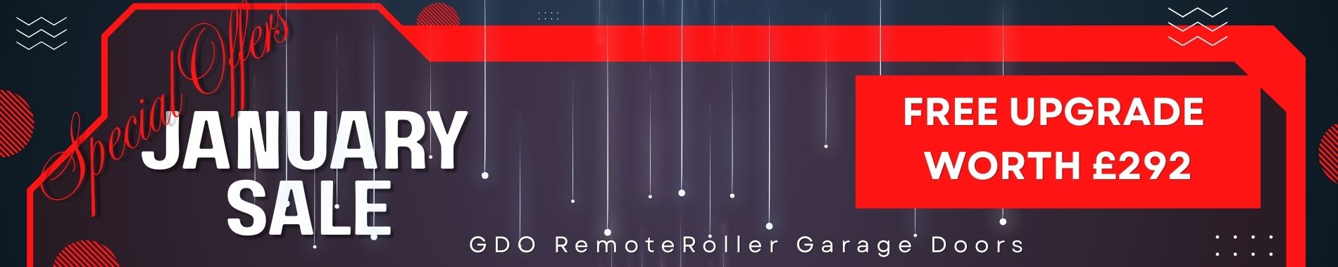 Free Upgrade worth &pound;292