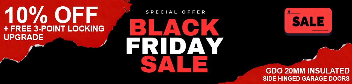 10% off and free 3 point locking in our Black Friday Sale