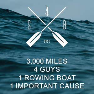 3,000 Miles. 4 Guys 1 Rowing Boat. 1 Important Cause