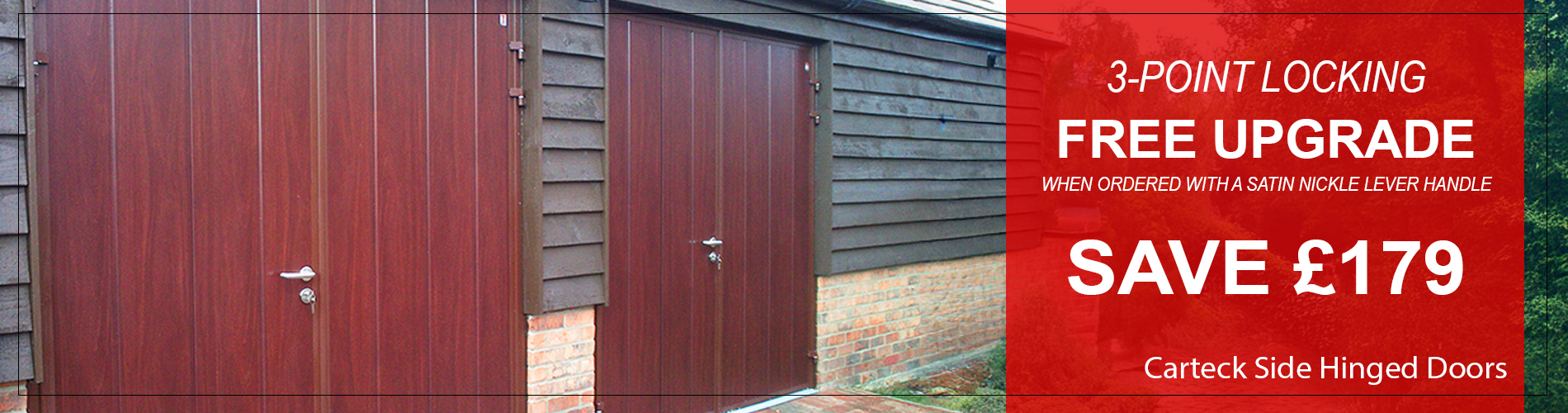 Free 3 point locking worth £179