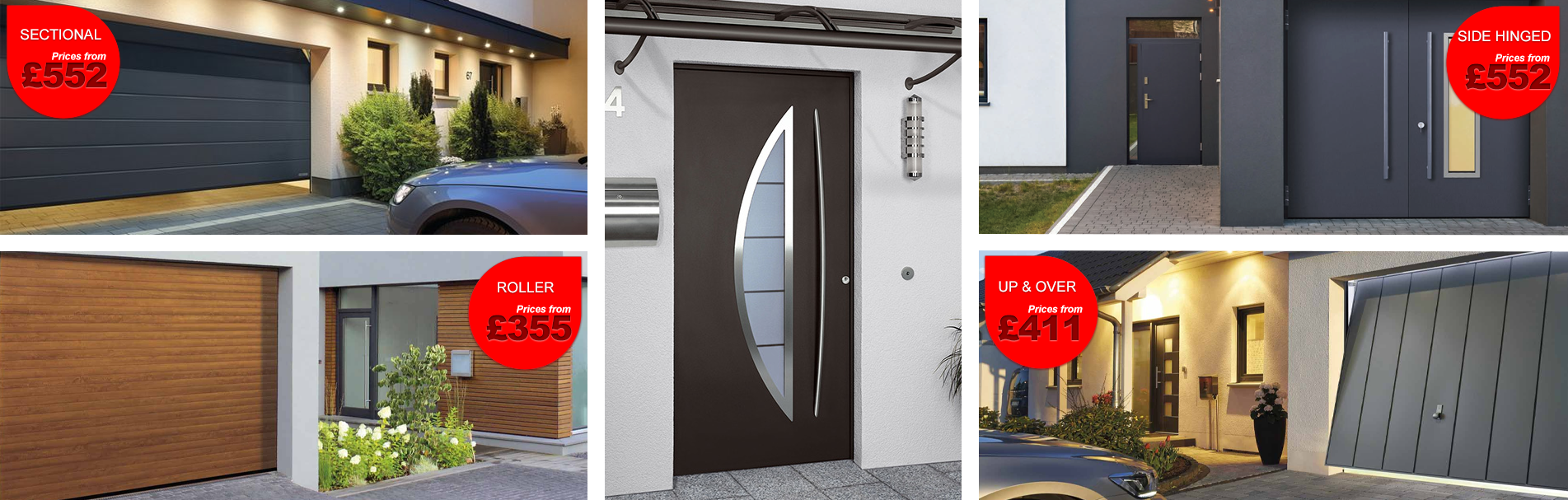 Garage Doors, Roller Shutter Garage Doors, Sectional, Hormann Up and