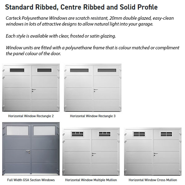 Carteck Solid (22 Colour Options) Insulated Sectional Door Buy