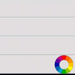 Hormann L Ribbed Planar or Decocolour Finish (9 Colour Options)