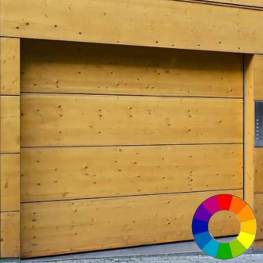 Hormann LTH 42 L Ribbed Nordic Pine (9 Colour Options)