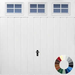 GDO Classic Vertical Mid Rib with Windows (32 Colour Options)