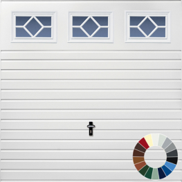 GDO Classic Horizontal Standard Rib with Windows (32 Colour Options)