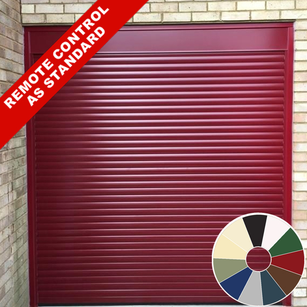 Gliderol Compact Roller Door with Full Hood and Laminate Finish (3