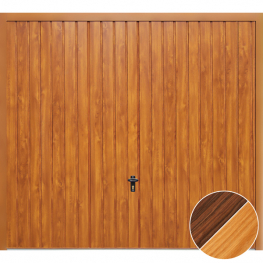 GDO Classic Vertical Standard Rib in Golden Oak and Rosewood
