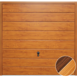 GDO Classic Horizontal Medium Rib in Golden Oak and Rosewood