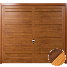 GDO Classic Horton Horizontal in Golden Oak and Rosewood