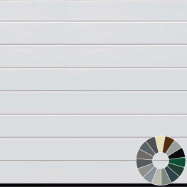 Hormann LPU42 M Ribbed Silkgrain (17 Colour Options)