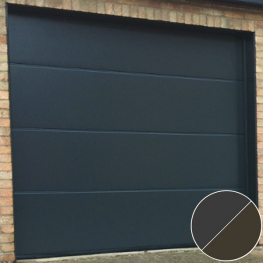 Hormann LPU42 L Ribbed Sandgrain (2 Colour Options)