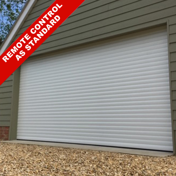 GDO Roll 77 Remote Control with Full Hood (White) Insulated Roller door