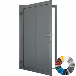 GDO Pro 20mm Vertical Wide Rib Personnel Door (32 Colour Options)