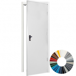 GDO Classic Wide Rib Vertical Personnel Door (32 Colour Options)