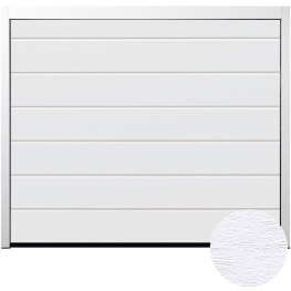 Garador Linear Medium Premium Woodgrain (White)