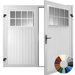 GDO Icon Asthall Standard Rib Vertical with Windows (32 Colour Options)