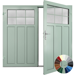 GDO Pro 20mm Vertical Ledbury with Window (32 Colour Options)