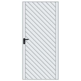 Hormann 2003 Chevron Pedestrian Door (White)