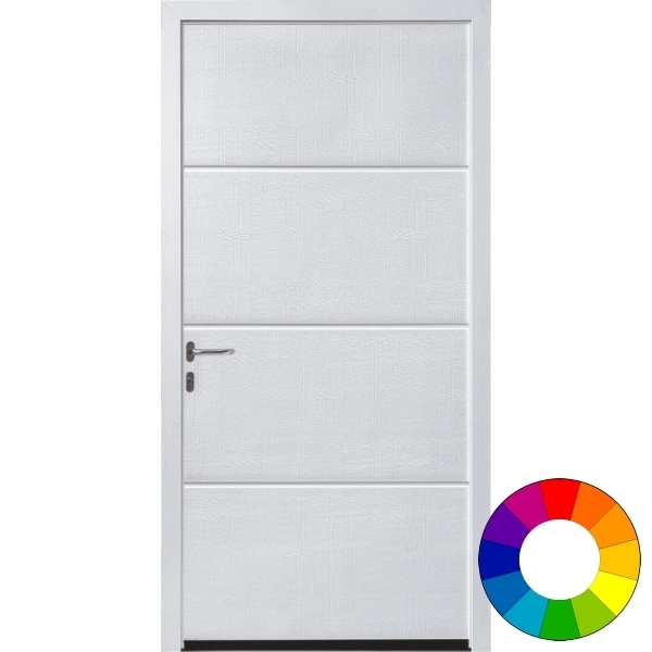 Hormann Steel Personnel Doors Hormann Nt60 L Ribbed Horizontal