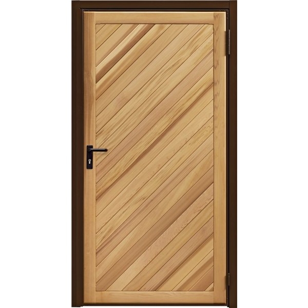Garador Personnel Doors Timber, External Side Garage Doors