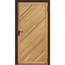 Garador Half Chevron (Left) Personnel Door (Purpose Made)
