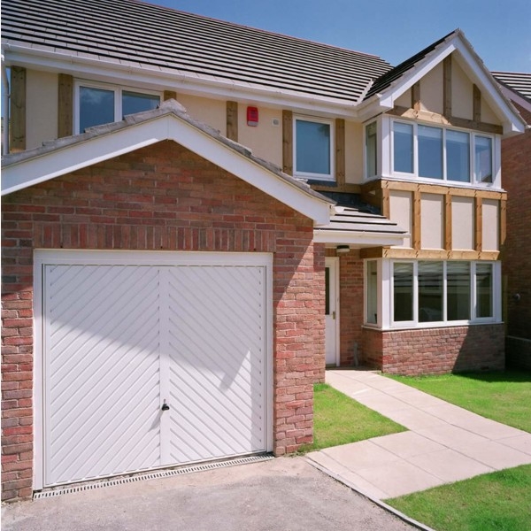Garador Chevron White Up And Over Buy Garador Canopy Steel Up And 