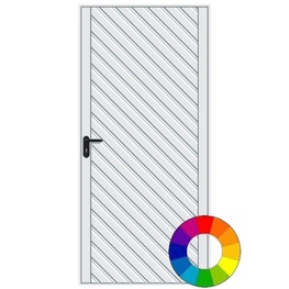 Hormann 2003 Chevron Pedestrian Door (RAL Colour)