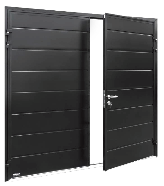 Side Hinged Garage Doors