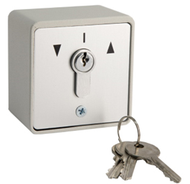 Wall mounted key switch
