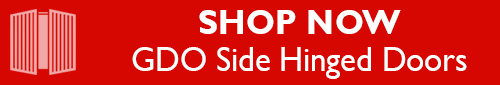 Shop Now - GDO Side Hinged Garage Doors